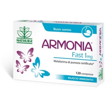 Nathura Armonia Fast 1 mg Integratore Alimentare 120 compresse