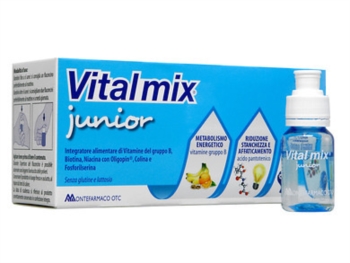 Vital mix Junior Energia per l'Organismo Tonico con Vitamina B 12 Flaconcini