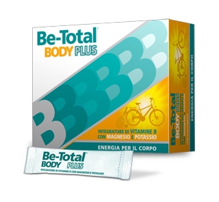 Betotal Plus Linea Body Integratore Vitamine B Magnesio e Potassio 20 Bustine