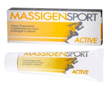 Massigen Linea Sport Active Crema Preparatoria Attività Sportiva 50 ml