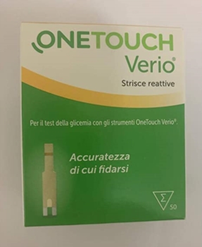 LifeScan OneTouch Linea Controllo Glicemia Verio 50 Strisce Reattive