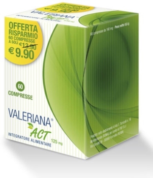 F&F Valeriana ACT 125 mg Integratore Alimentare 60 compresse