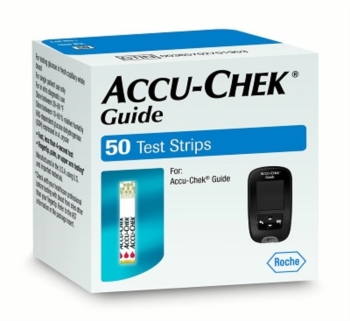 Accu-Chek Linea Controllo Glicemia Guide 50 Strisce Rilevatrici Plasma