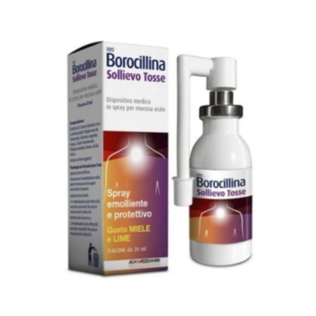 Alfasigma Neoborocillina Sollievo Tosse Spray Emolliente Protettivo 20 ml