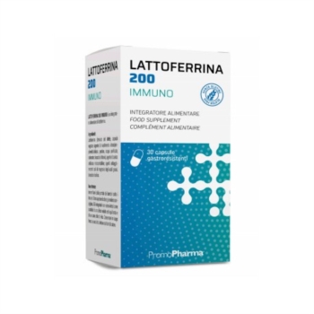 PromoPharma Lattoferrina 200 Immuno Integratore Alimentare 30 capsule