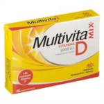 MultivitaMix Vitamina D 2000 UI Senza Zucchero 60 compresse