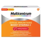 Multicentrum Difese Immunitarie Boost Vitamina C Integratore Alimentare 28 Buste