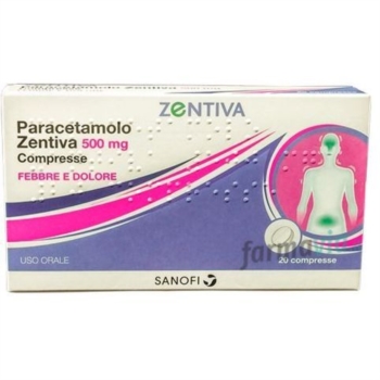 Paracetamolo Zen 500 Mg Compresse 20 Compresse