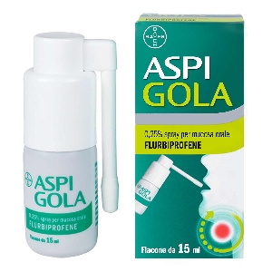 Aspi Gola 0,25% Spray Per Mucosa Orale Flacone Da 15 Ml
