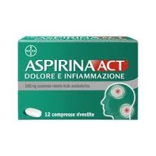 Aspirinaact Dol Inf 12Cpr 1G 