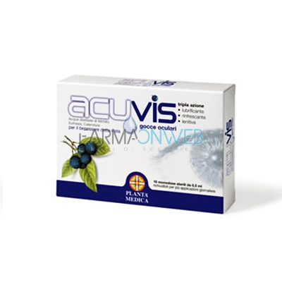 Acuvis Gocce oculari fialette monodose 10 flaconcini