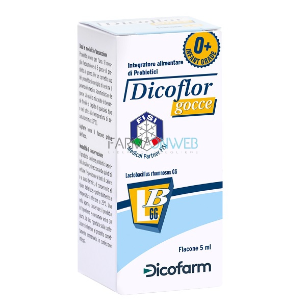 Dicofarm Dicoflor Gocce Fermenti Lattici 5 ml