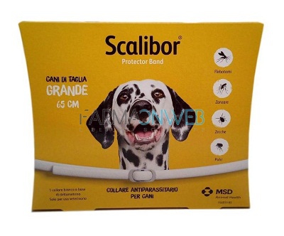 MSD Scalibor Collare Antiparassitario per cani taglia grande 65 cm