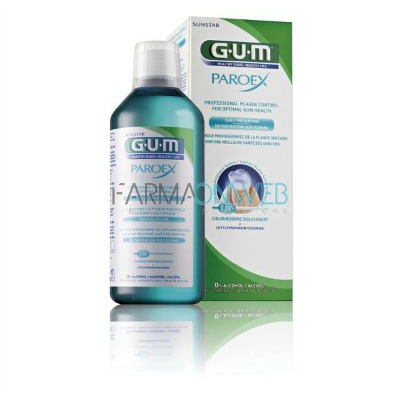 GUM Paroex Clorexidina 0,06% Collutorio Azione Quotidiana 500 ml