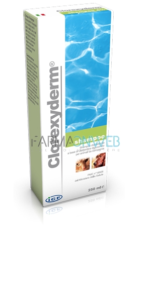 Clorexyderm Shampoo Disinfettante per cani e gatti 250 ml