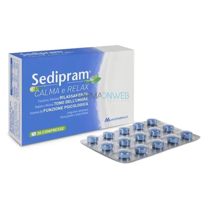 Sedipram Calma e Relax Integratore Alimentare 30 compresse