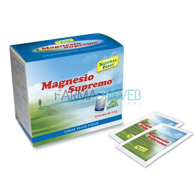 Natural Point Magnesio Supremo Integratore 32 Buste
