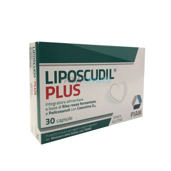 Piam Farmaceutici Liposcudil Plus Integratore Alimentare 30 Capsule