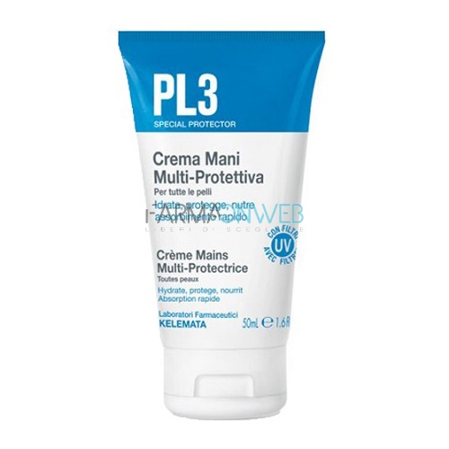 PL3 Crema Mani Multiprotettiva 50 ml