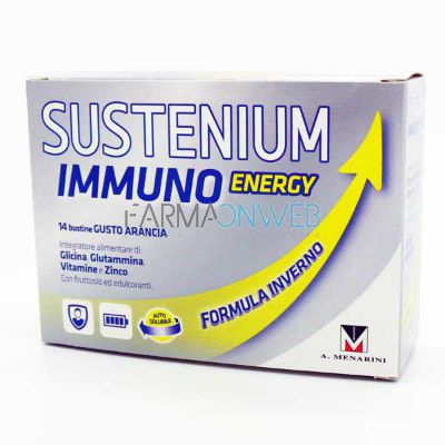 Menarini Linea Sustenium Immuno Energy Integratore Alimentare 14 Buste