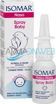 Euritalia Pharma Linea Pulizia e Salute del Naso Isomar Baby Spray No Gas 30 ml
