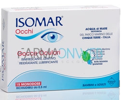 Euritalia Pharma Linea Pulizia e Salute degli Occhi Isomar Monodose 15 x 0,5 ml