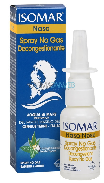 Euritalia Pharma Linea Salute del Naso Isomar Spray Decongestionante No Gas 30ml