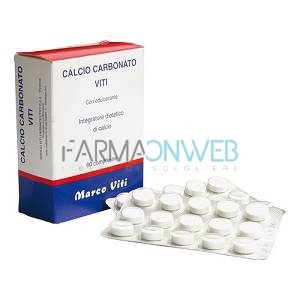 Marco Viti Calcio Carbonato Integratore Alimentare 60 compresse