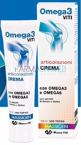 Marco Viti Articolazioni Crema con Omega3 Omega6 100 ml