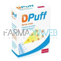 Bioprojet Italia DPuff Spray Orale Integratore Alimentare Vitamina D 8 ml