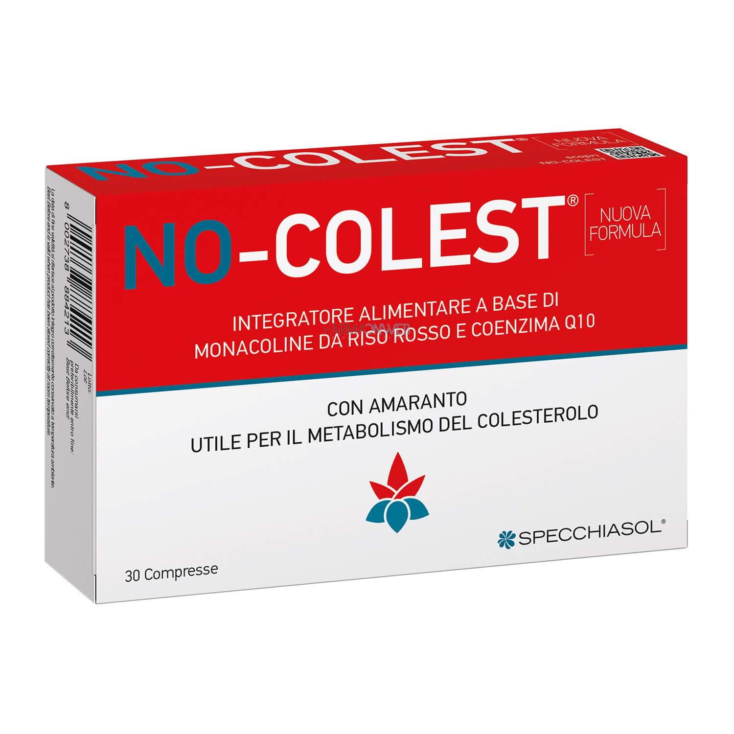 Specchiasol No-Colest Integratore Alimentare 30 compresse