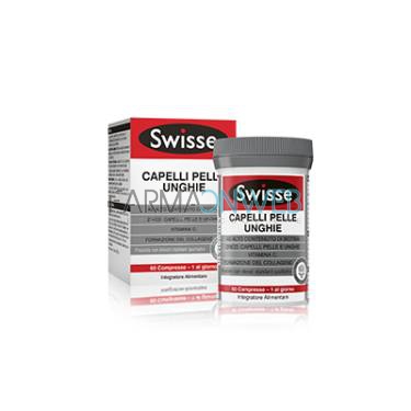 Swisse Capelli Pelle Unghie Integratore Alimentare 60 Compresse