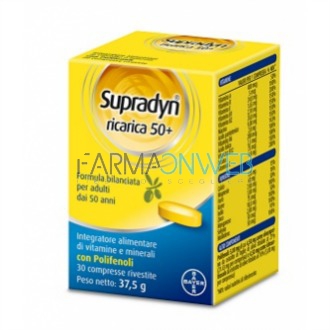 Supradyn Ricarica 50+ Integratore Alimentare 30 compresse