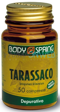 Body Spring Integratore Alimentare Tarassaco 50 Compresse