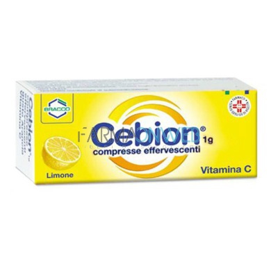 Cebion Vitamina C Gusto Limone 10 Compresse Effervescenti