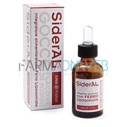 Pharmanutra Linea Vitamine Minerali SiderAl Ferro Liposomiale Gocce 30 ml
