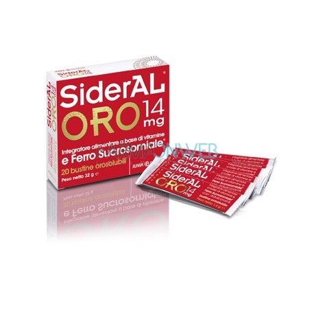 Pharmanutra Linea Vitamine Minerali SiderAl ORO Ferro Liposomiale 20 Buste Oros