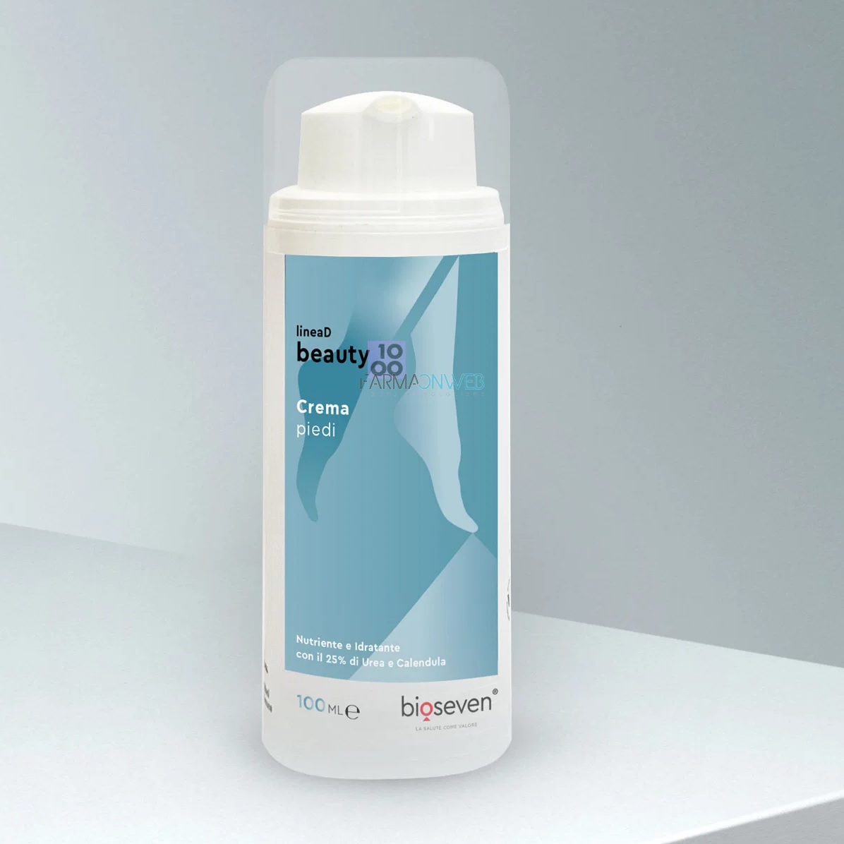 Bioseven LineaD Crema Piedi Ristrutturante 100 ml
