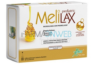 Aboca Melilax Pediatrico 6 Microclismi
