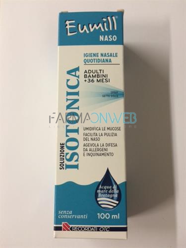 Recordati Eumill Naso Soluzione Isotonica Spray 100 ml