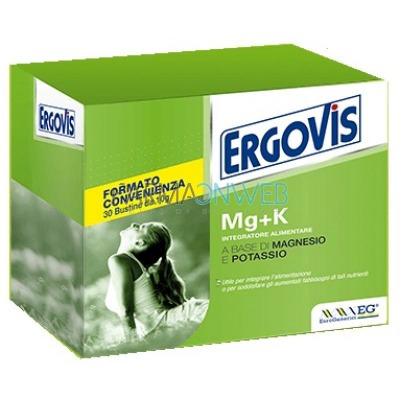 EG EuroGenerici Ergovis Mg+K Integratore Alimentare 30 Buste