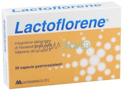 Lactoflorene Integratore Alimentare di Fermenti Lattici 20 Capsule
