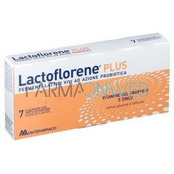 Lactoflorene Integratore Alimentare di Fermenti Lattici 7 Flaconcini 10 ml