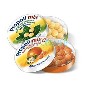 Propoli Mix C Propoli Difese Forti 30 Caramelle Gusto Arancia e Rosa Canina