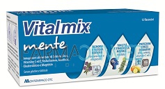 Vital mix Mente Integratore Alimentare 12 Flaconcini