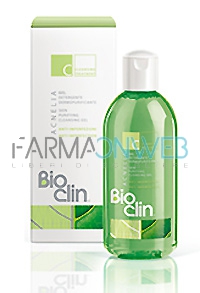 Bioclin Linea Viso Acnelia Trattamento Acne e Pelli Impure Gel Detergente 200 ml