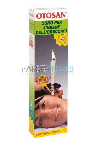 Otosan Coni per l'Igiene dell'Orecchio 2 pezzi