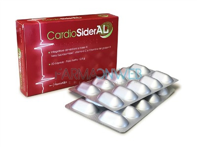 Pharmanutra Linea Vitamine Minerali CardioSiderAl Ferro Liposomiale 20 capsule