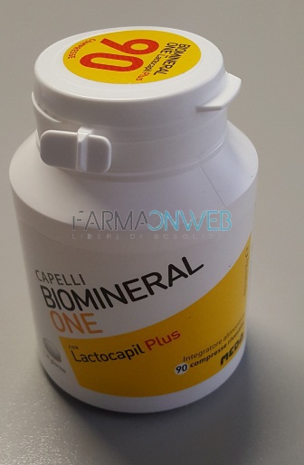 Biomineral Linea One con Lactocapil Plus 90 Compresse