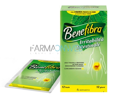 Benefibra Soluzione Pronta Integratore Alimentare 12 buste da 60 ml